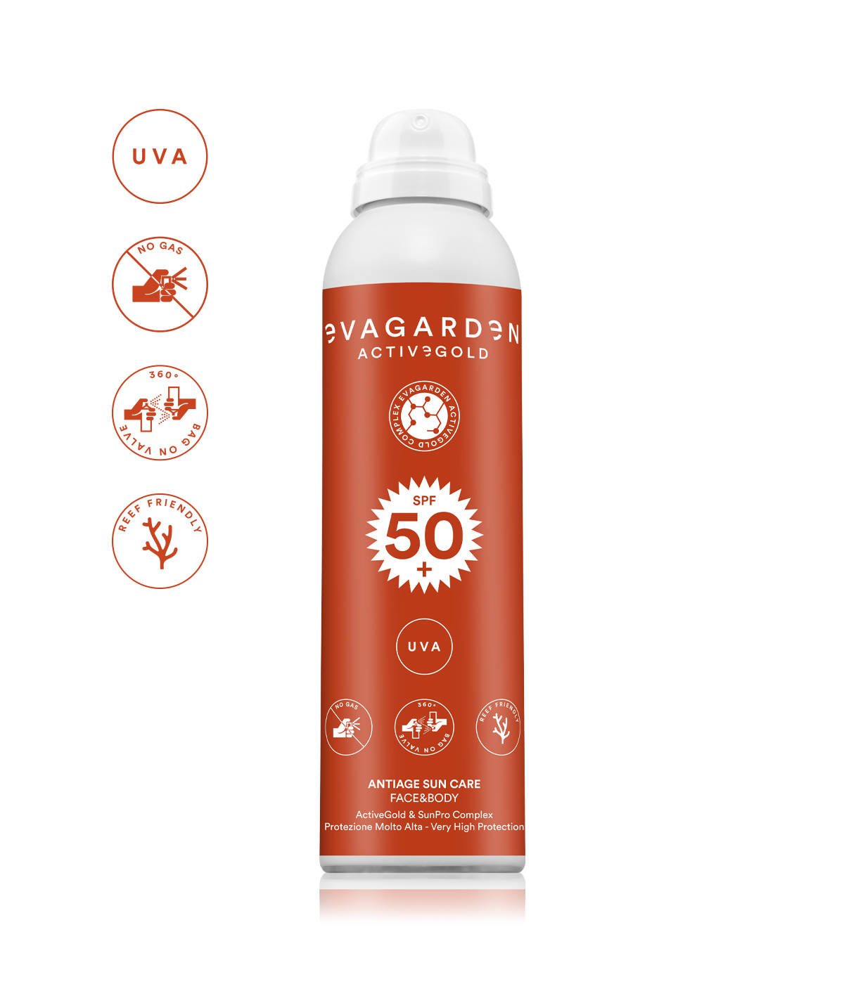 ActiveGold Antiage Sun Care SPF50+ Face & Body ActiveGold Antiage Sun Care SPF50+ Face & Body