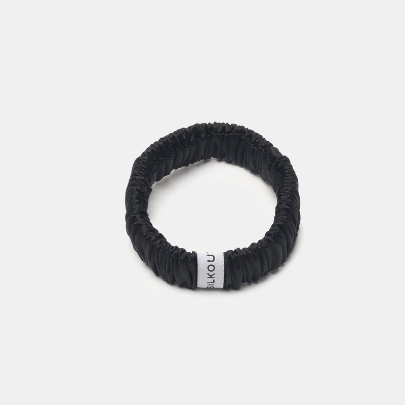 Flat Silk Scrunchie - Aldo Coppola